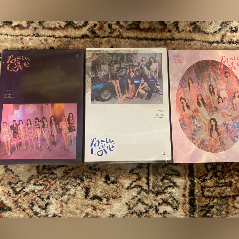 Twice taste of love( set of 3)